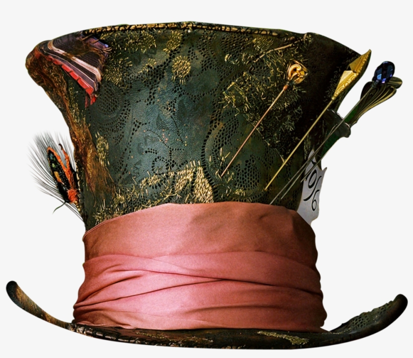 Alice In Wonderland Alice Im Wunderland, Alice In Wonderland - Mad Hatter Alice In Wonderland Hat, transparent png #5758982