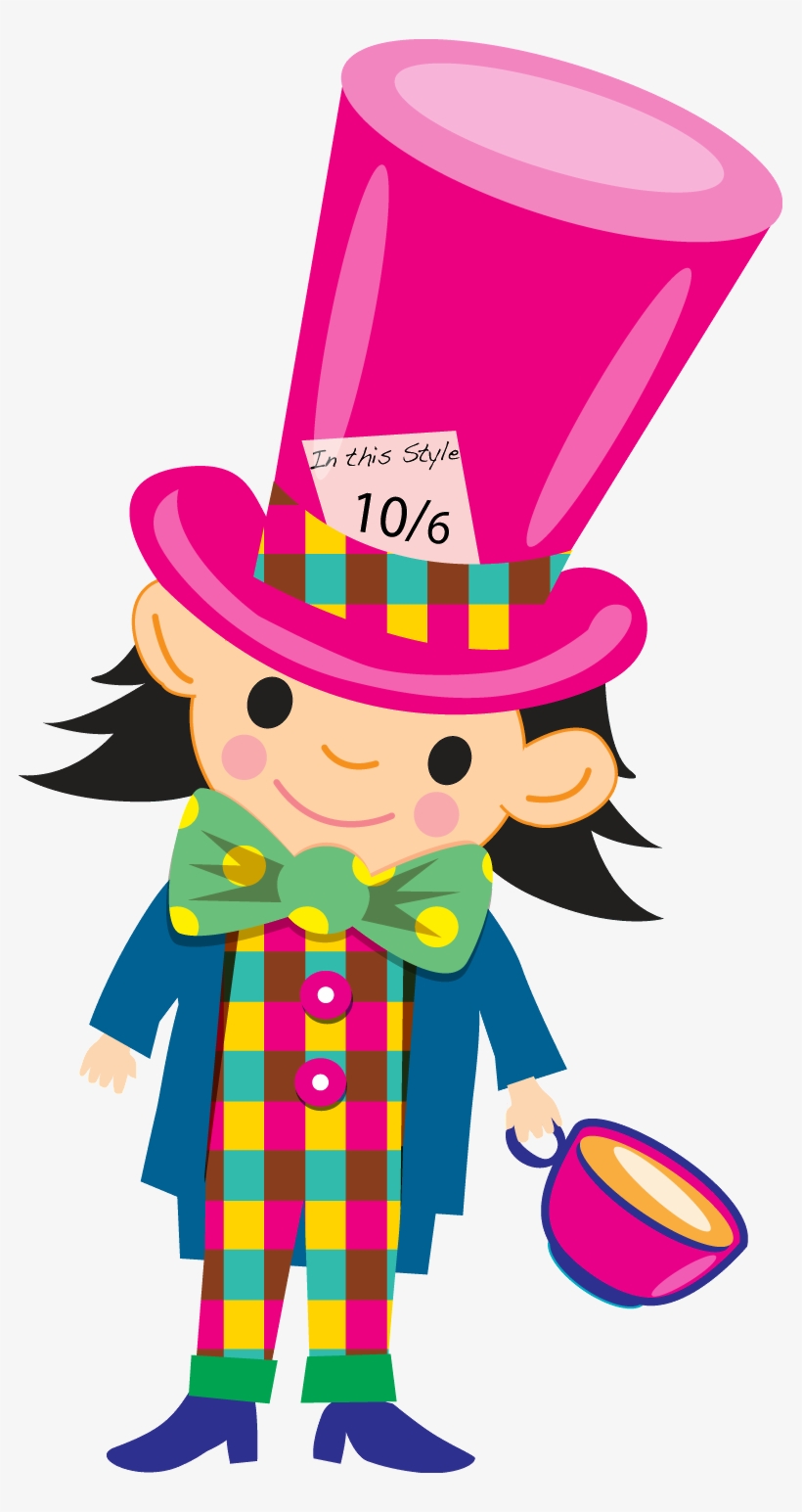 Say Hello - Chapeleiro Alice No Pais Das Maravilhas Png, transparent png #5759044