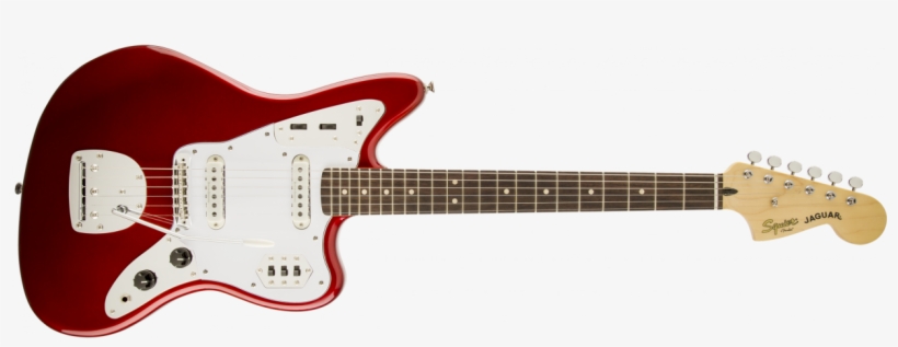 Squier Vintage Modified Jaguar Guitar - Squier Vintage Modified Jaguar Candy Apple Red, transparent png #5759189