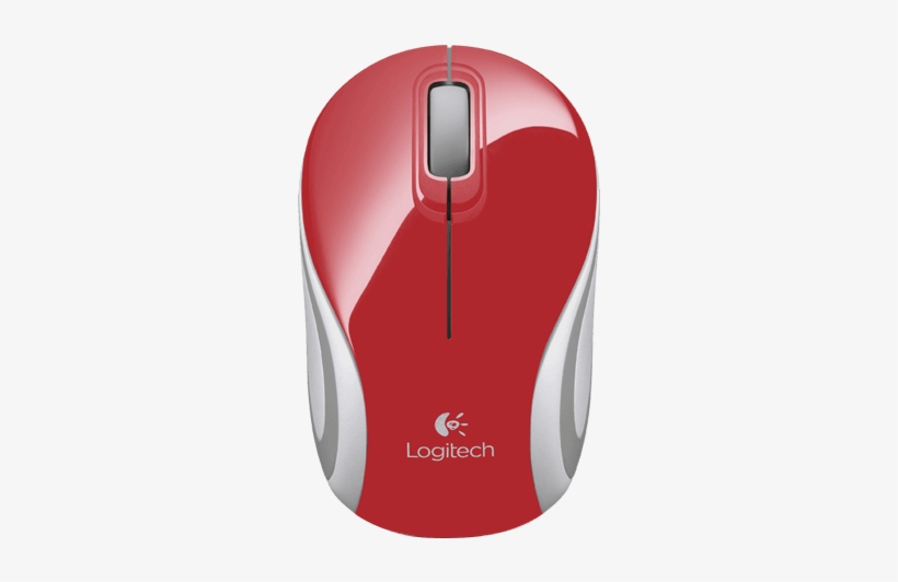 Product Image - Wireless Mini Mouse M187 Red (peripherals), transparent png #5759309