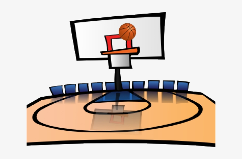 Clip Art Basketball Court, transparent png #5759774