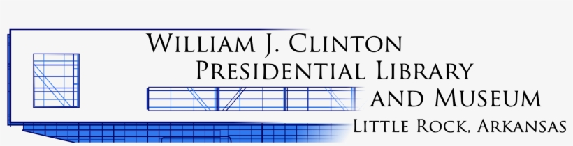 Open - Clinton Library Logo, transparent png #5760345