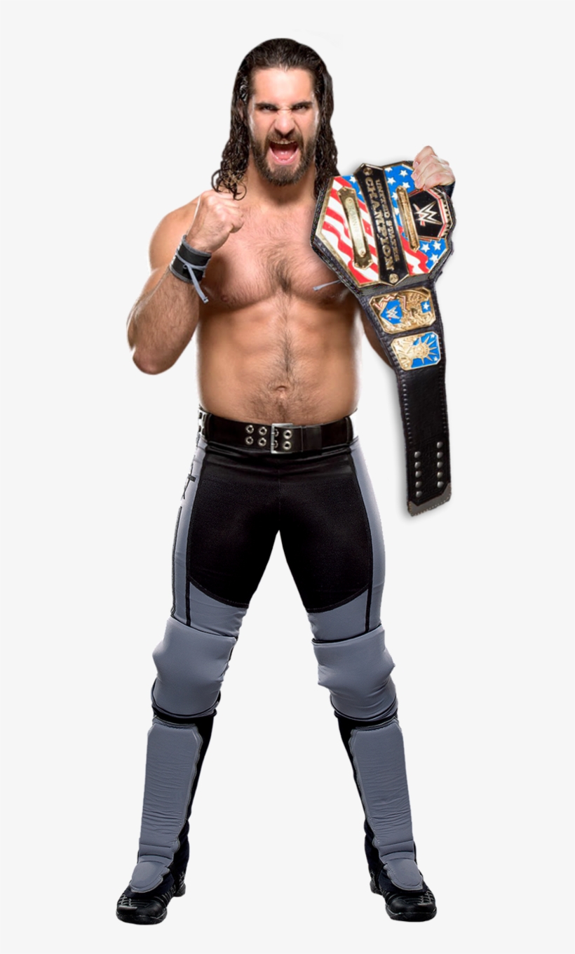 Seth Rollins Us Champion Png, transparent png #5760619