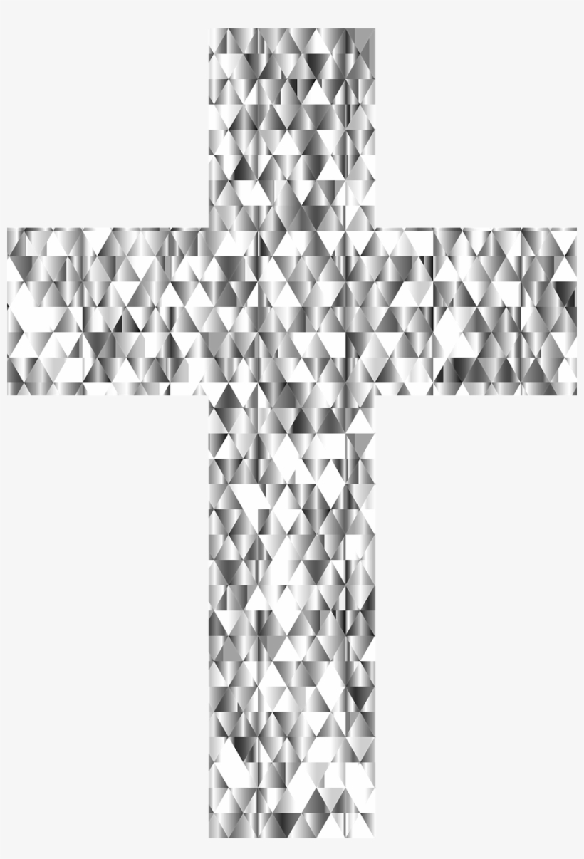 The Cross In Fashion - Diamond Cross Png, transparent png #5760685