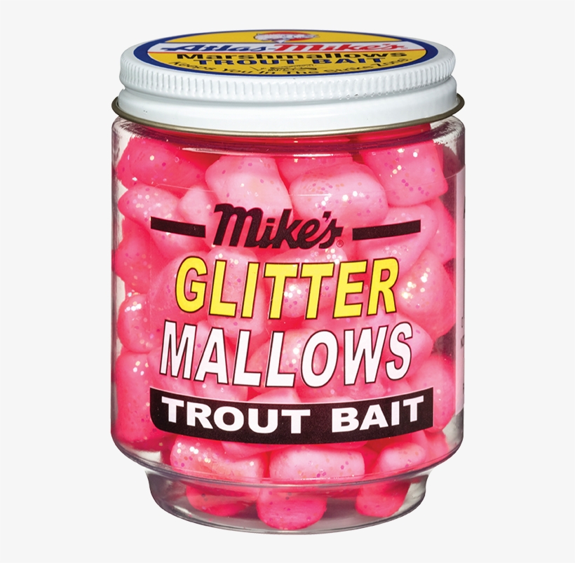 Glitter Mallow - Mike's Glitter Mallows Trout Bait - Pink Shrimp, transparent png #5761500