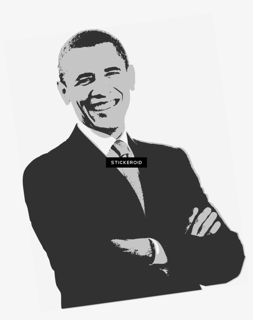 Barack Obama Celebrities - Barack Obama Clip Art, transparent png #5761606