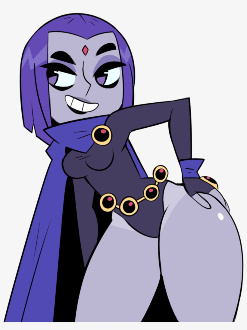 Fictional Character Purple Cartoon Vertebrate Violet - Raven From Teen  Titans - Free Transparent PNG Download - PNGkey