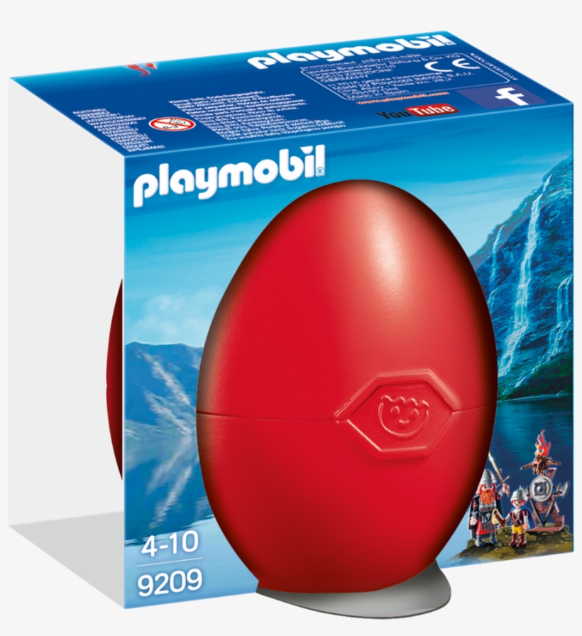 Vikings With Shield - Playmobil Construction Toys Eggs 9209 Action/adventure, transparent png #5762789