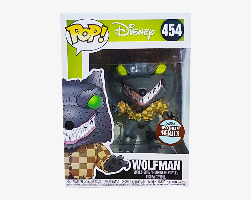 Wolfman Specialty Store Exclusive Pop Vinyl Figure - Wolfman Nightmare Before Christmas Funko Pop, transparent png #5762794