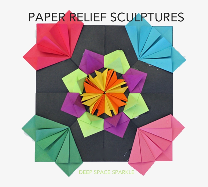 Try This Paper Craft With Your Kids And Learn Radial - Paper Sculpture Art For Kids, transparent png #5763486
