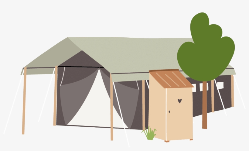 Canvas Lodge - Tent, transparent png #5763782