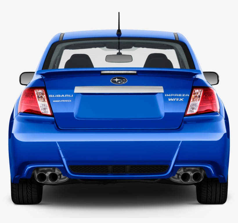 2012 Subaru Impreza Wrx Back, transparent png #5764471