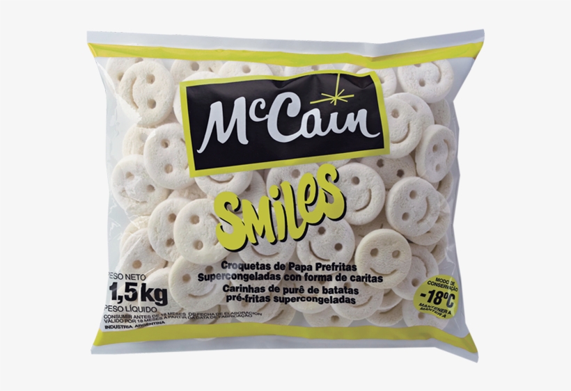 Dados Técnicos - Mccain Smiles Potatoes - 26 Oz Bag, transparent png #5766123
