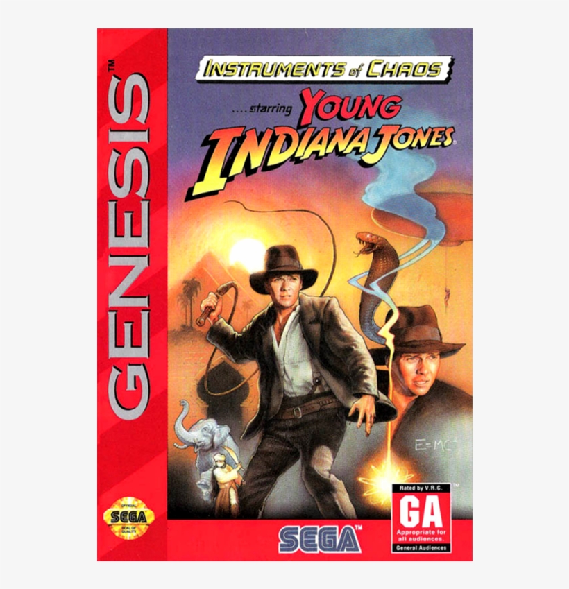 Instruments Of Chaos Starring Young Indiana Jones Iso - Instruments Of Chaos Starring Young Indiana Jones Sega, transparent png #5766863
