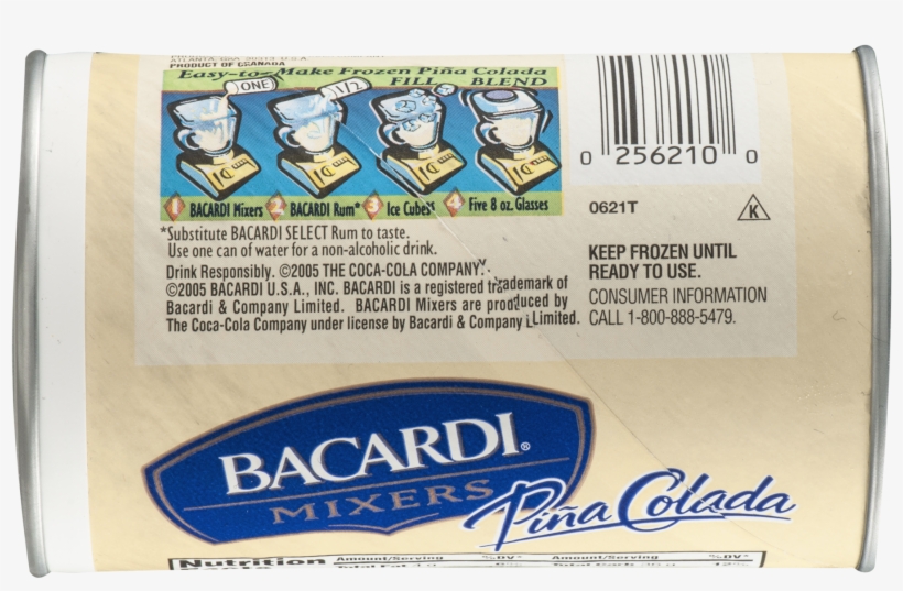 Frozen Mixers Pina Colada 10 Fl Bacardi Mixers Frozen Mixer, Pina