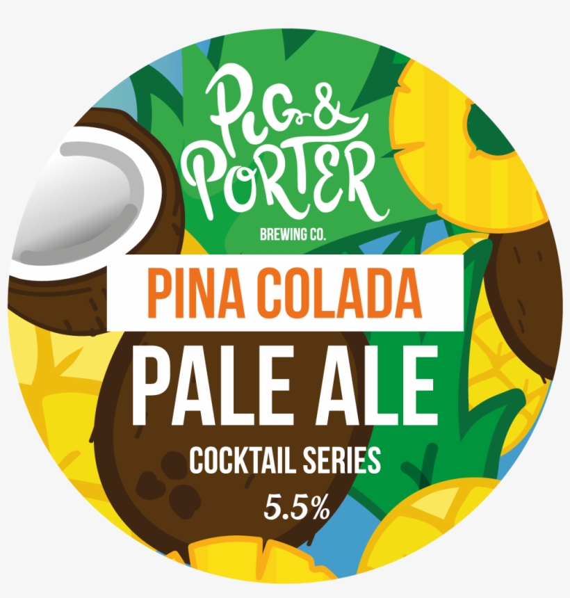 Pina Colada Pale - Graphic Design, transparent png #5767089