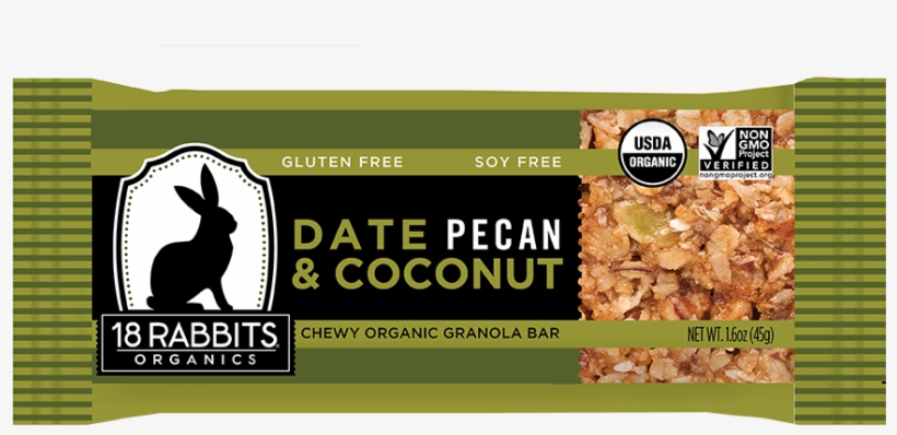 Granola Bar Png Banner Black And White Library - 18 Rabbits, transparent png #5767876