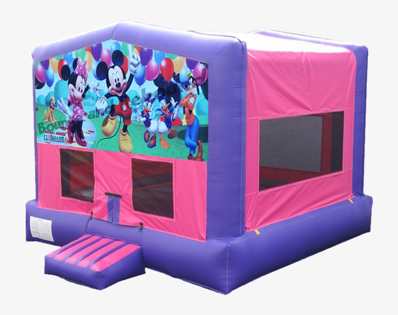 Minnie Mouse Bounce House, transparent png #5768296
