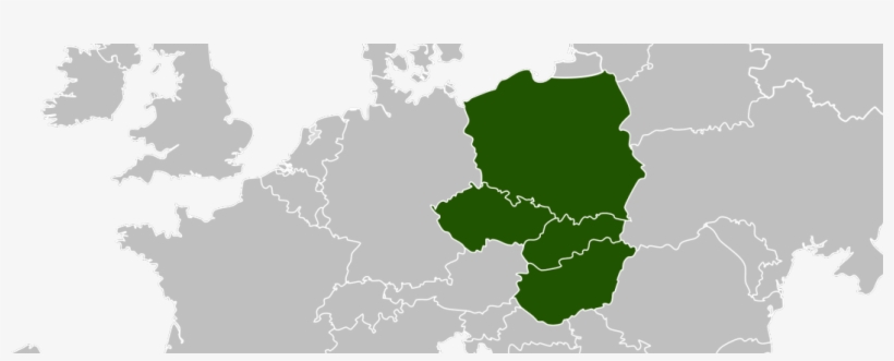 Britain's Eu Referendum - Png Map Central Europe, transparent png #5768711