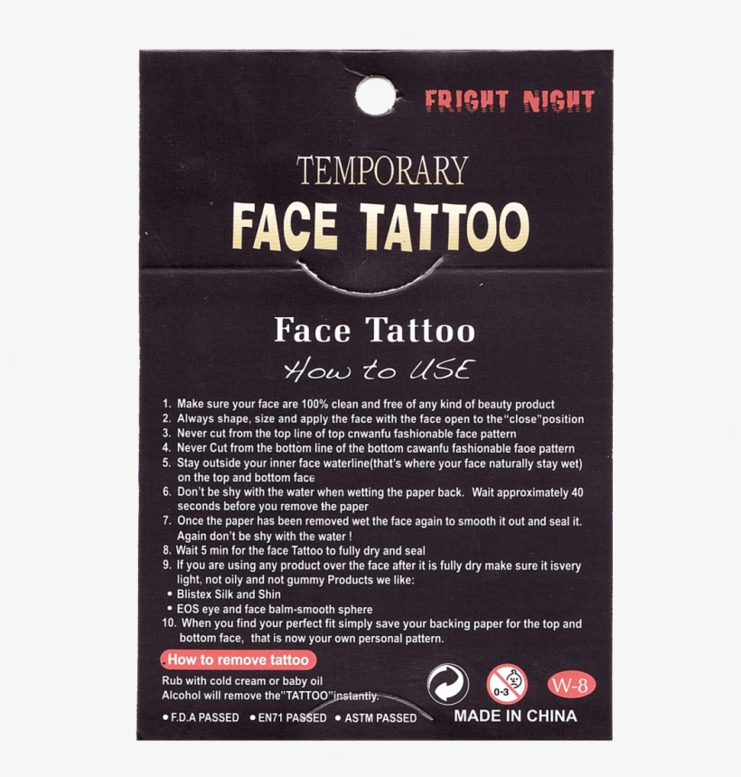 Temporary Tattoo - Art, transparent png #5769086