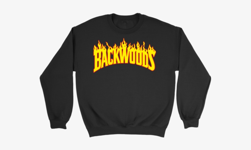 Backwoods X Thrasher Crewneck - Cozy Tapes Vol 2 Shirt, transparent png #5769297