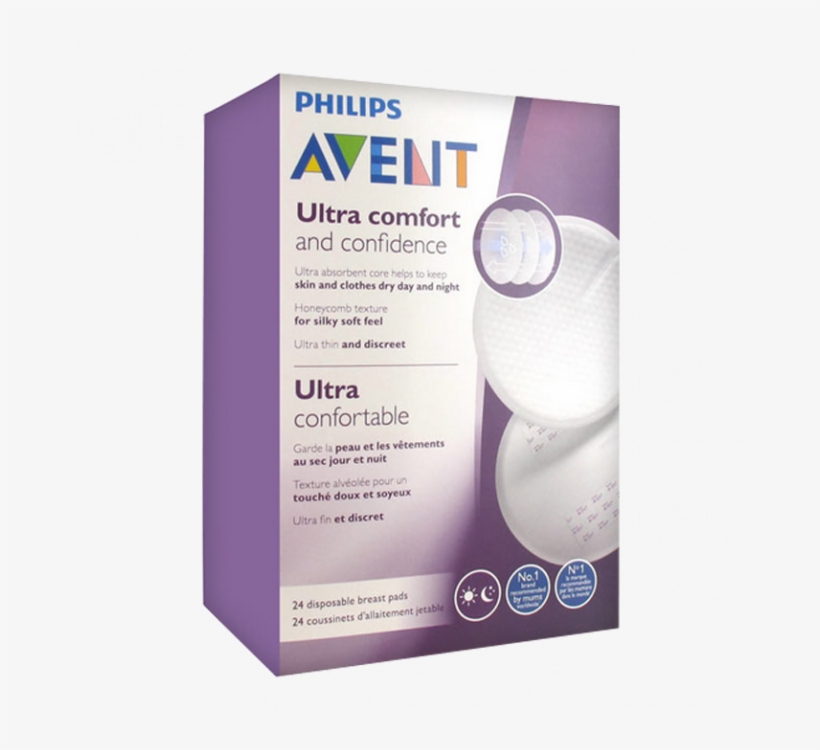 Coussinets D'allaitement Jetable De Nuit Ultra Confortable, - Avent, transparent png #5769538