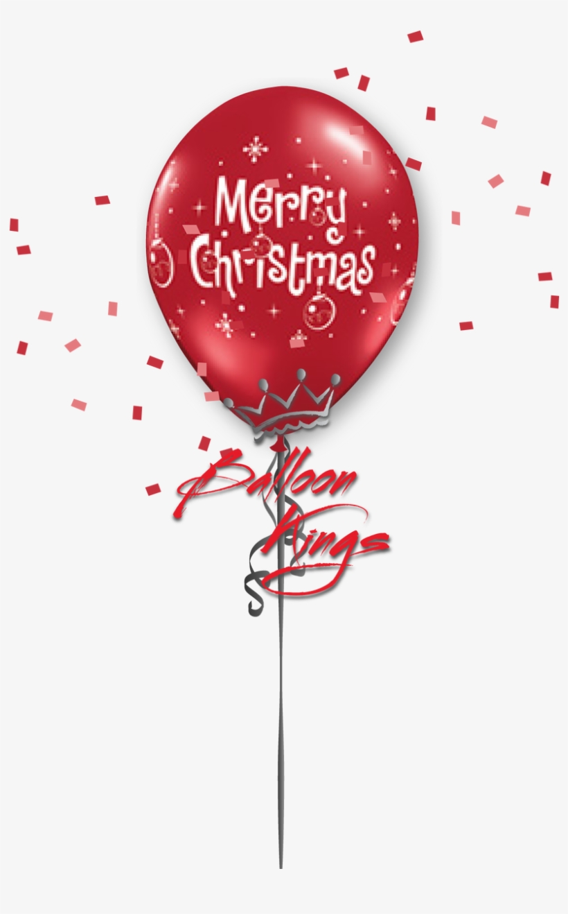 11in Latex Merry Christmas Ornaments, transparent png #5770052