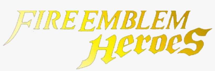 Fire Emblem Heroes Title Logo, transparent png #5771003