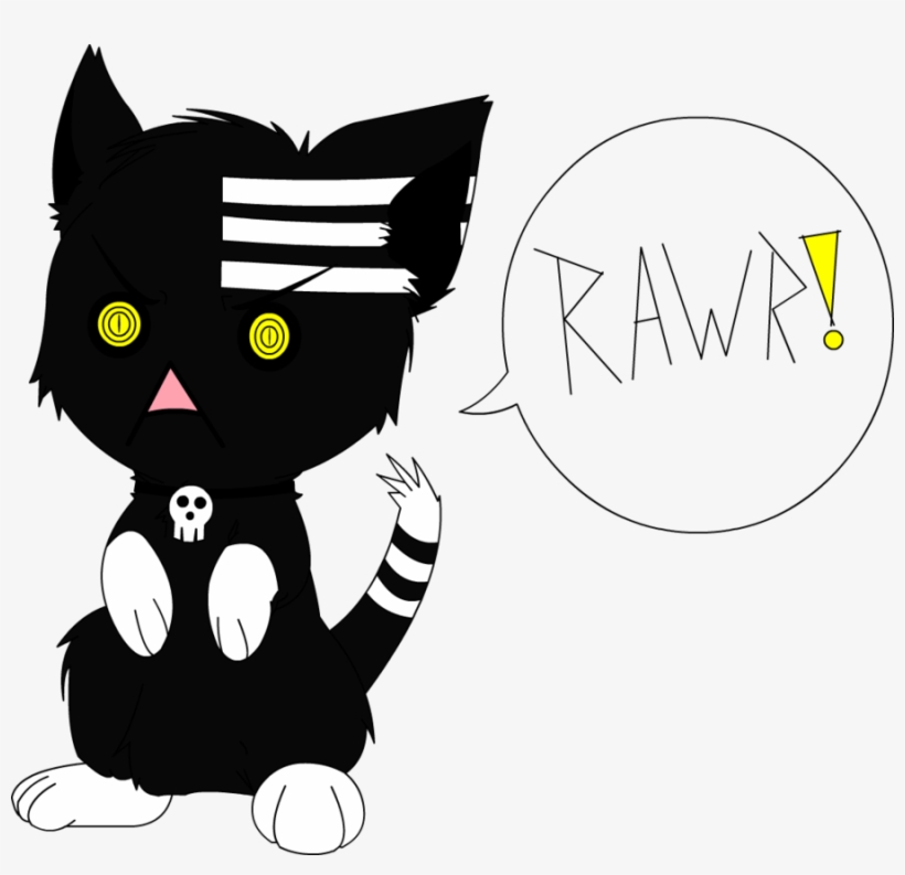 Random Images Death The Kid - Death The Kid Neko, transparent png #5771004