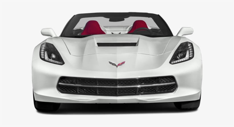 2018 Chevrolet Corvette 2dr Stingray Z51 Conv W/2lt - 2018 Corvette Stingray Front View, transparent png #5771803