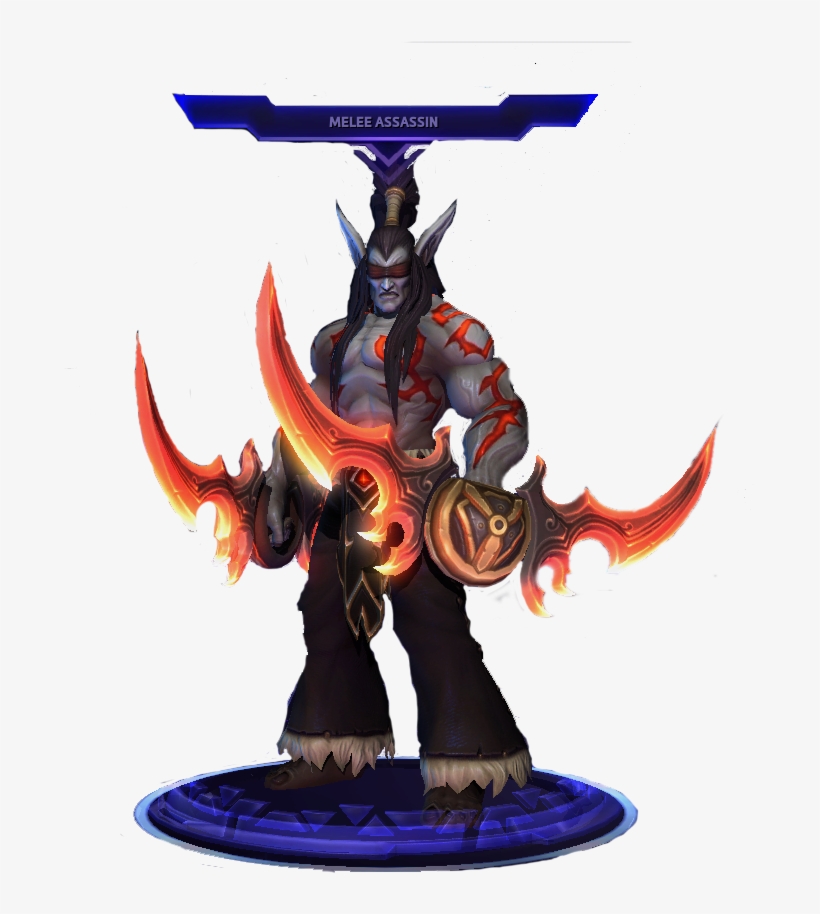 Illidan Stormrage Warcraft Serisinden Assassin Rolünü - Action Figure, transparent png #5771808