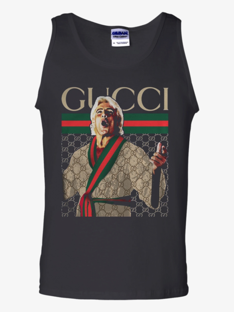 Unbelievable Ric Flair Gucci Shirt Cotton Tank Top - Queens Are Born In November T Shirt, transparent png #5771997
