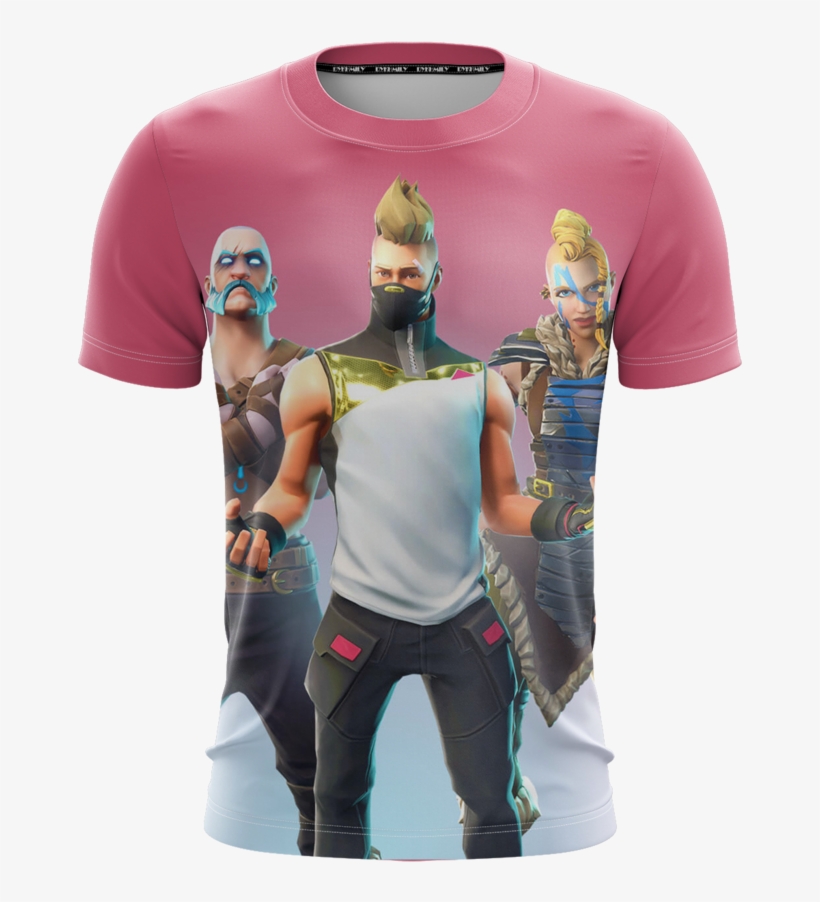 Hover To Zoom - Fortnite Tee Shirt Saison 5, transparent png #5772155