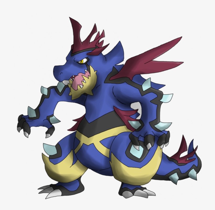 You Pokemon Totodile Mega Evolution Free Transparent Png Download Pngkey