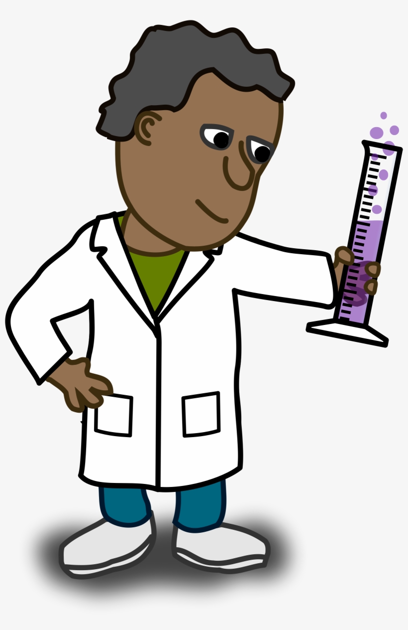 Scientist Guy Cartoon, transparent png #5773216
