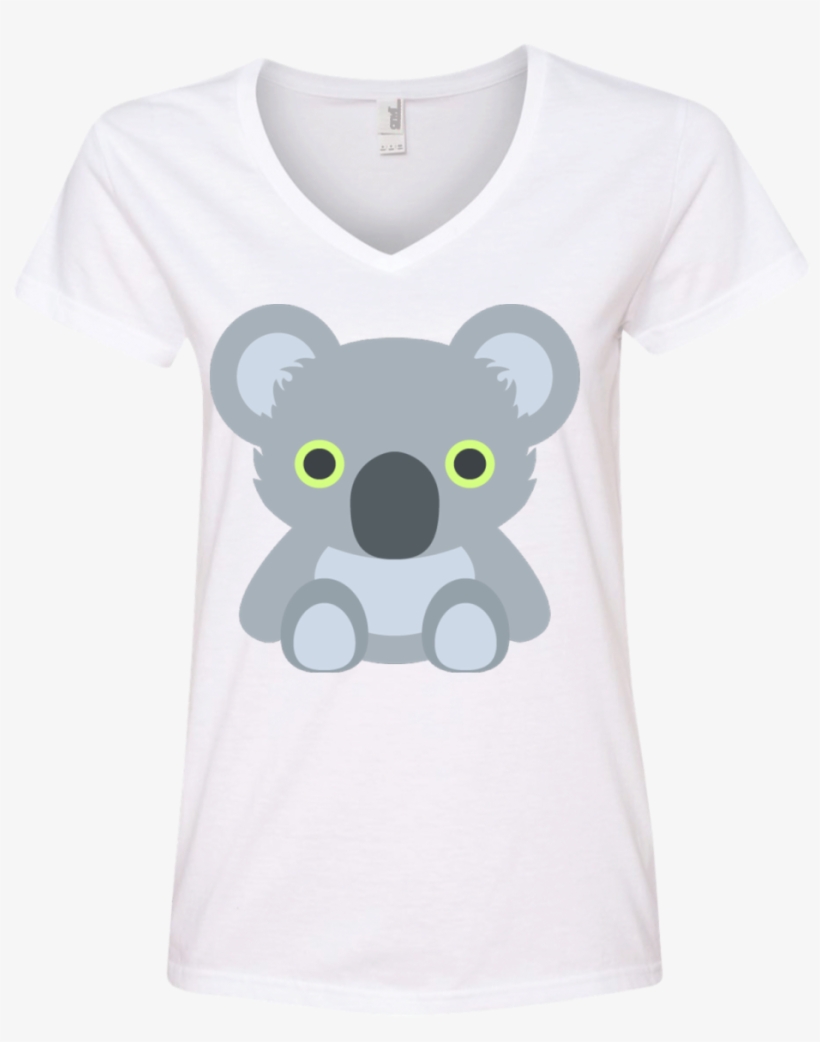 Muursticker Emoji Koala - 20x20cm - Emojione, transparent png #5773879