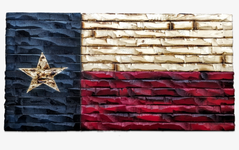 Texas State Flag Rustic Wood Decor Rustic Wood Decor, - Texas, transparent png #5774403