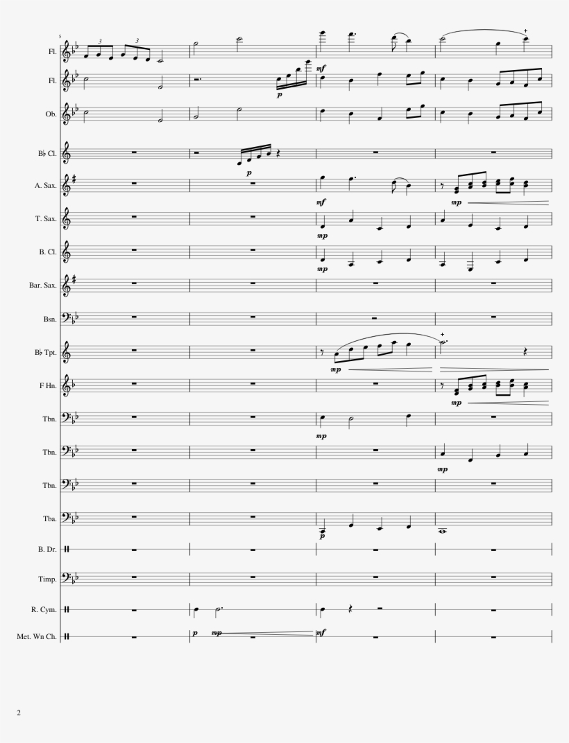 Fallen Soldier Sheet Music Composed By Calista Richlen, transparent png #5774618