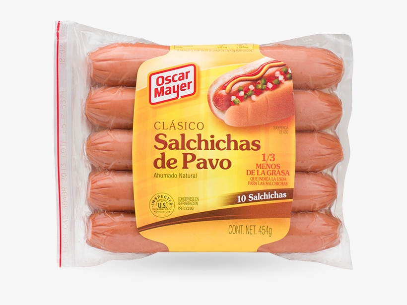 Salchichas De Pavo - Oscar Mayer Wieners, Jumbo - 16 Oz, transparent png #5774839