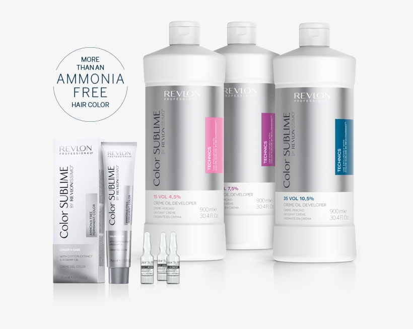 Our First Permanent Hair Color That Offers A Selection - Revlon Color Sublime, transparent png #5775057