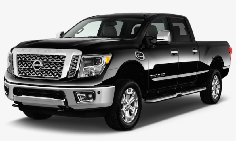 2017 Chevy Silverado - Nissan Titan Xd Black Luxury, transparent png #5775212