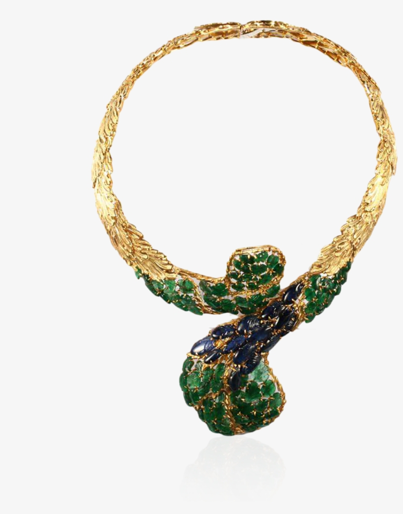 Pavo Real Necklace - Necklace, transparent png #5775213