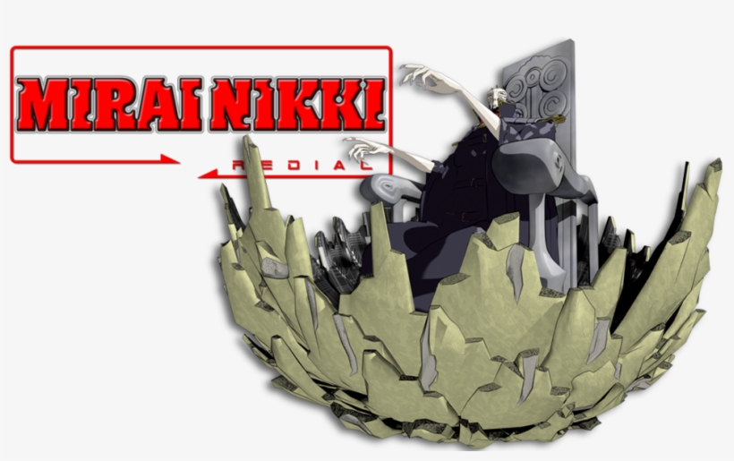 Mirai Nikki Redial - Blood Teller, transparent png #5775367