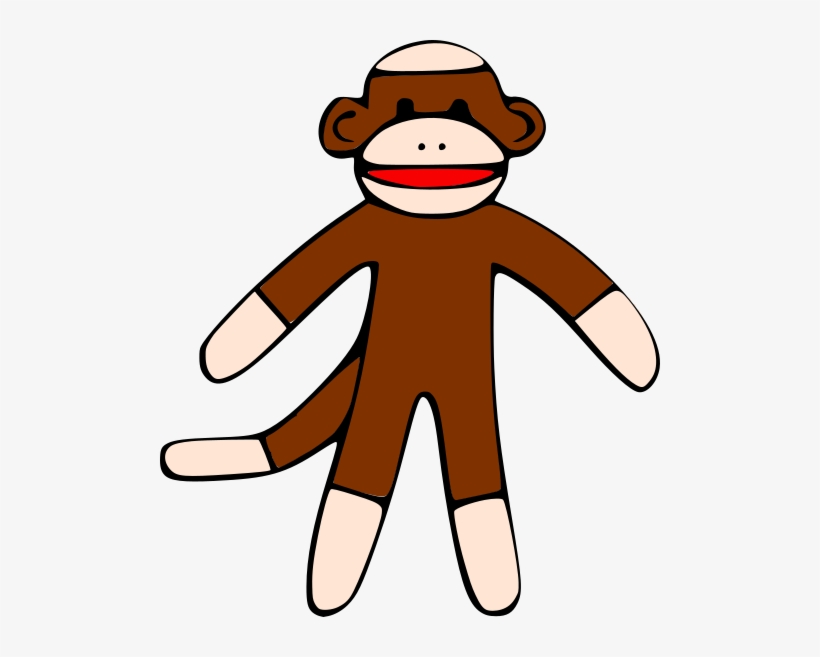 Sock Monkey 2, Sock Monkey - Sock Monkey Clipart, transparent png #5776234