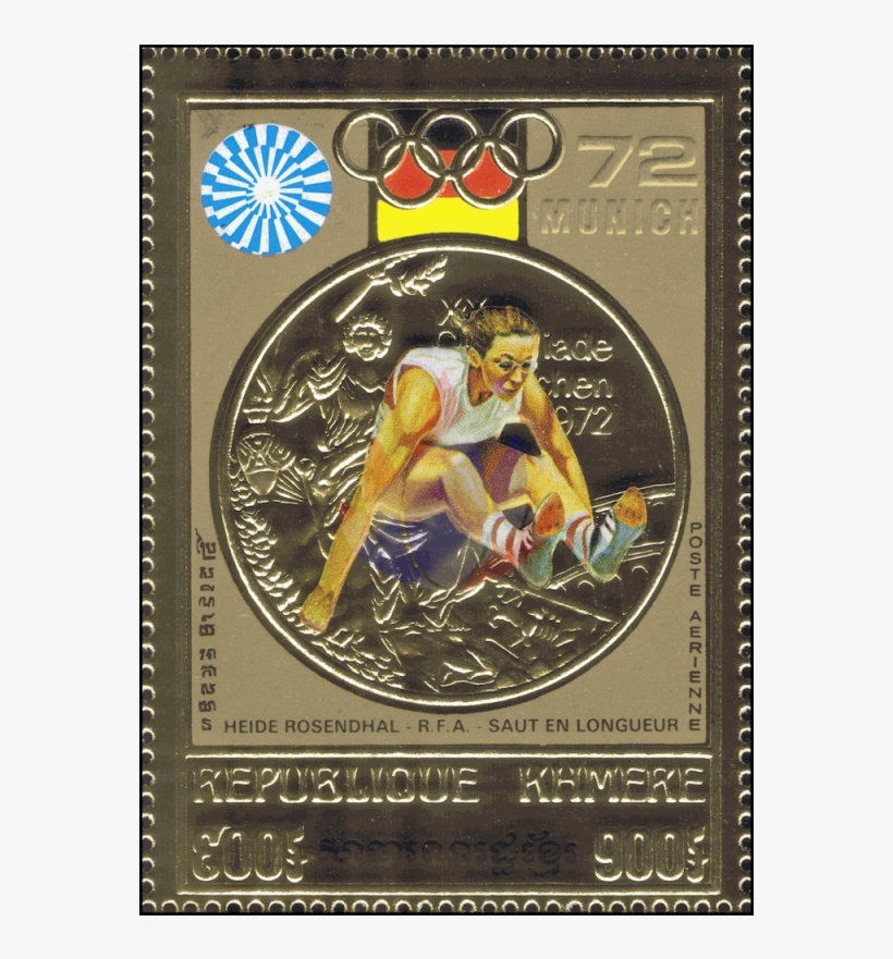 Gold Medalist At The 1972 Summer Olympics In Munich - Gold Medal, transparent png #5776506
