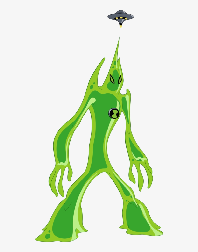 Uaf - Ben 10 Alien Goop, transparent png #5776774