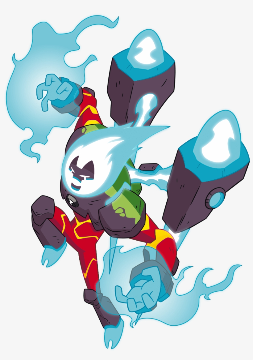 Heatblast - Ben 10 Omni Enhanced Heatblast, transparent png #5776884