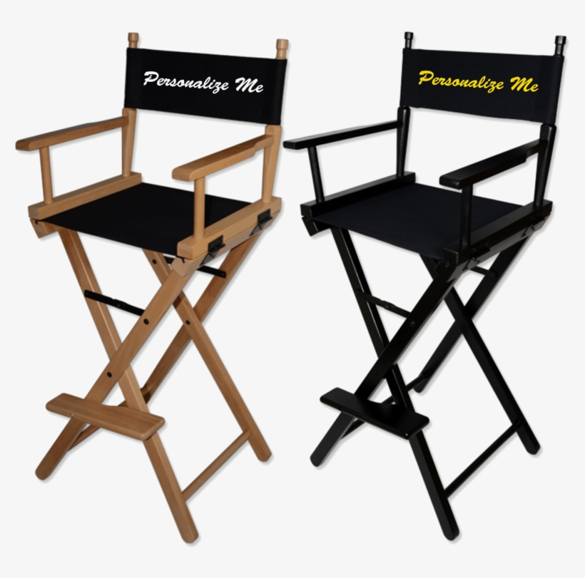 Director's Chair Transparent Png - Casual Home Directors Chair, Black | Folding Chairs, transparent png #5778103
