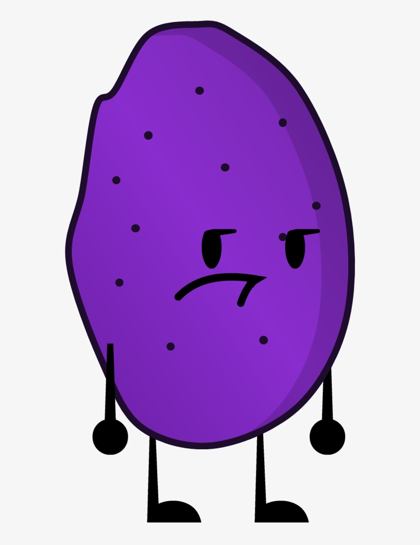 Purple Potato - Purple Potato Clipart, transparent png #5779133