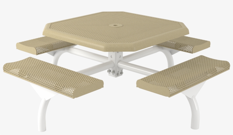 Perforated - Superior Recreational Products - 46 4 Seat Inground, transparent png #5779139